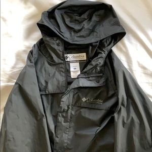 Columbia rain jacket.